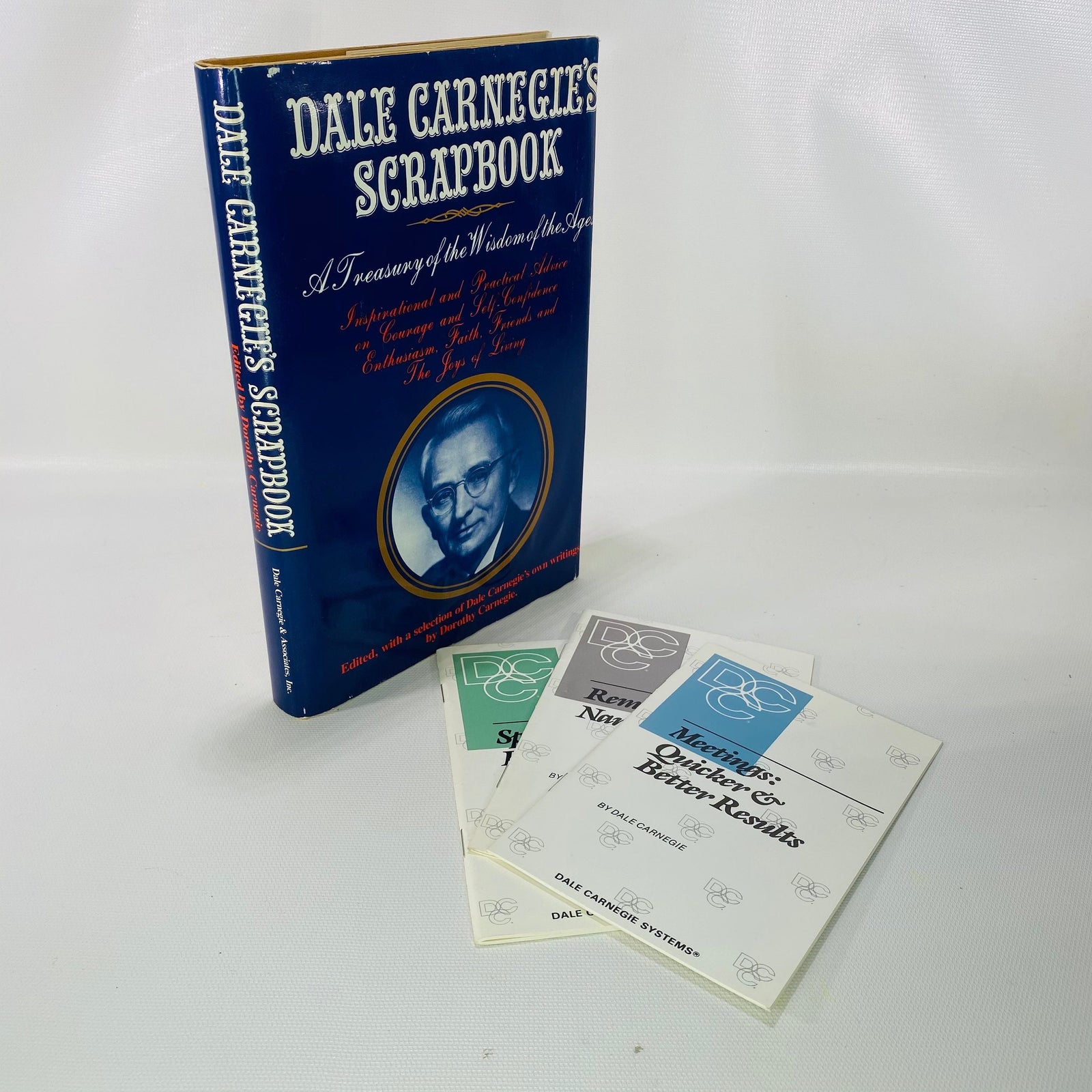 Dale Carnegie's Scrapbook edited by Dorthy Carnegie 1959 Dale Carnegie & Associates Vintage Book