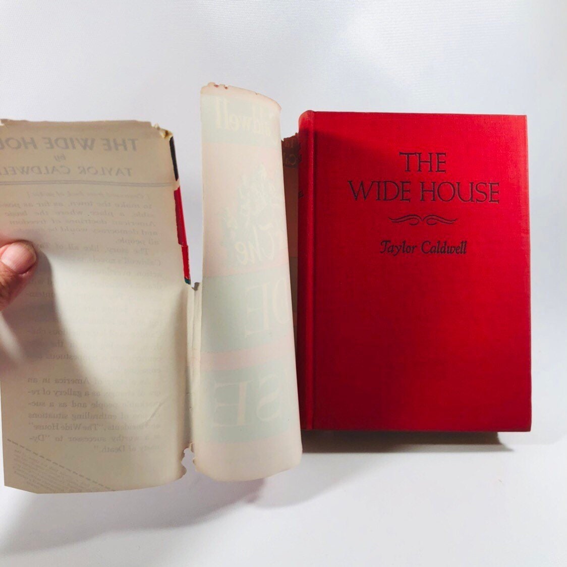 The Wide House by Taylor Caldwell 1946 A Pre-Civil War American Novel Vintage Book
