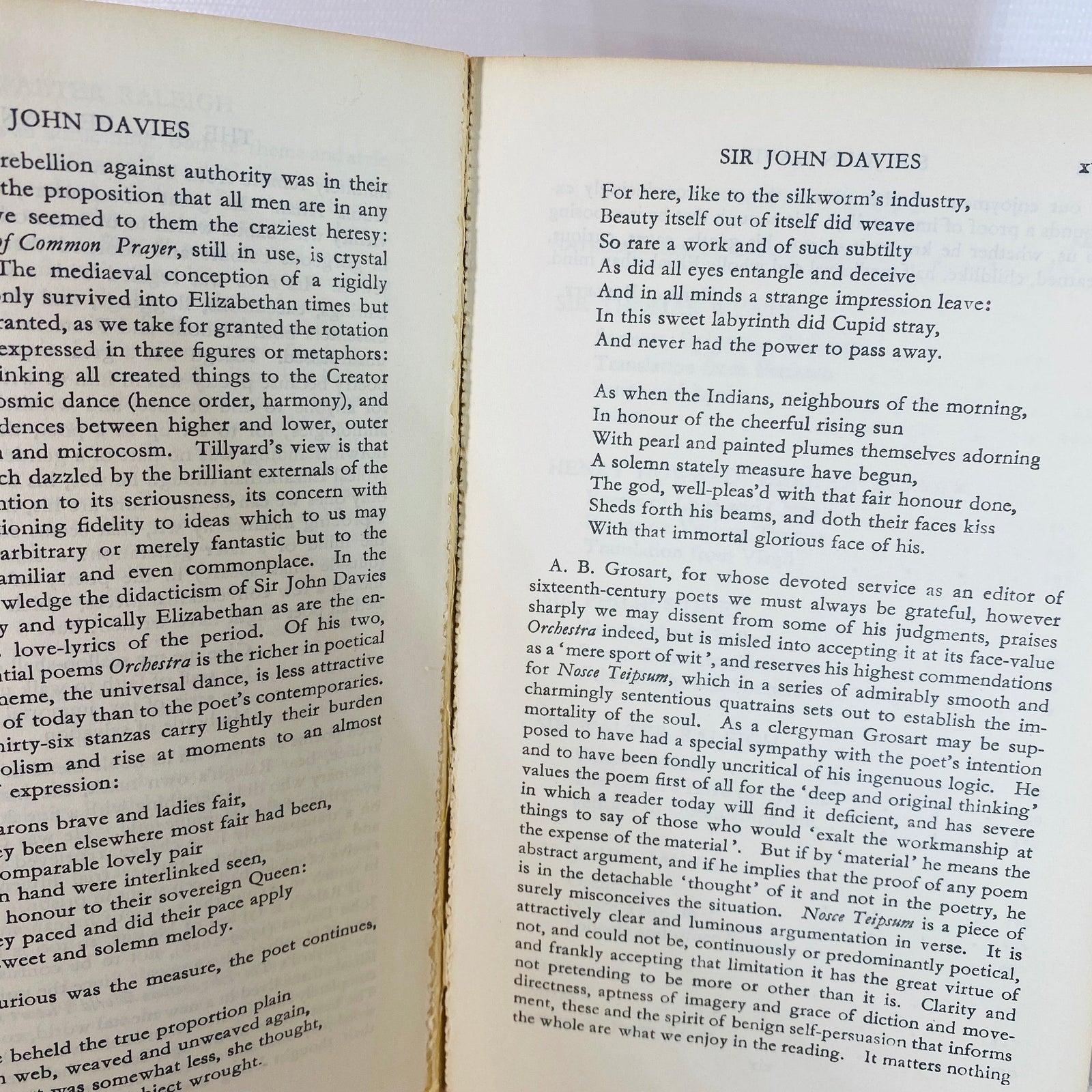 Silver Poets of the Sixteenth Century edited by Gerald Bullett 1964 An Everyman Paperback Vintage Book