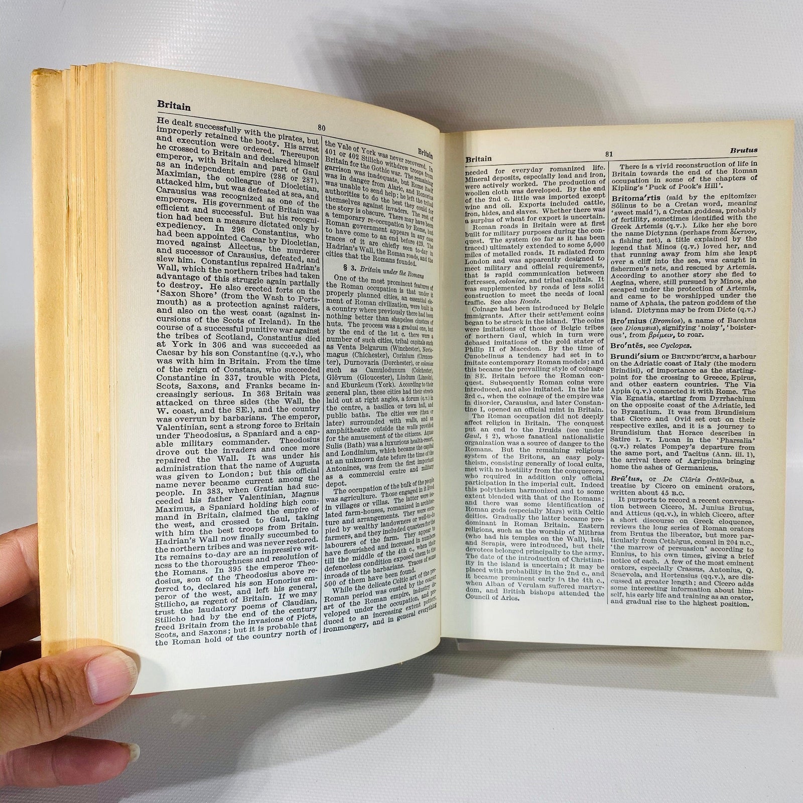 The Oxford Companion to Classical Literature compiled by Sir Paul Harvey 1962 Vintage Book