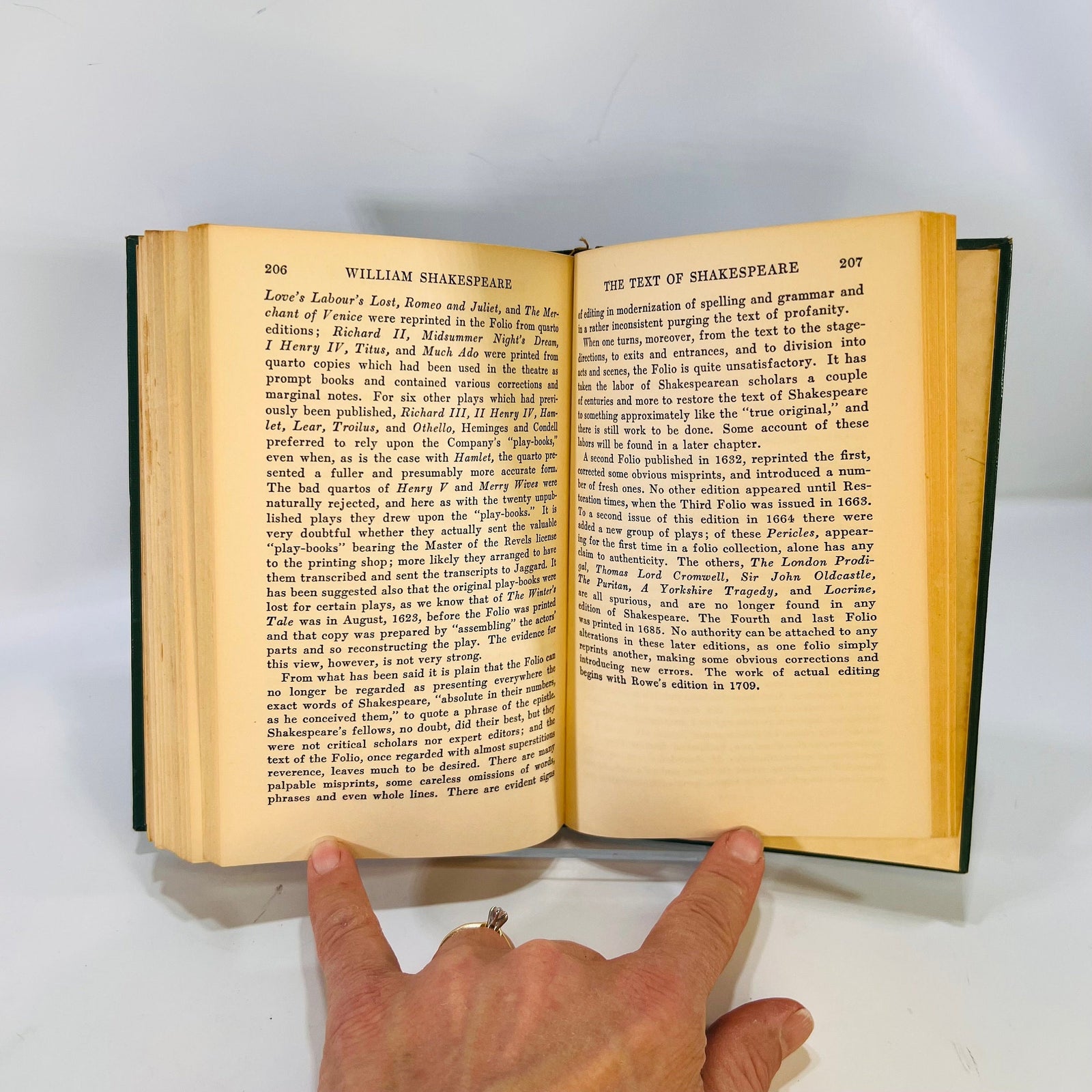 William Shakespeare A Handbook by Thomas Marc Parrott 1934 Charles Scribner'sSons Vintage Book