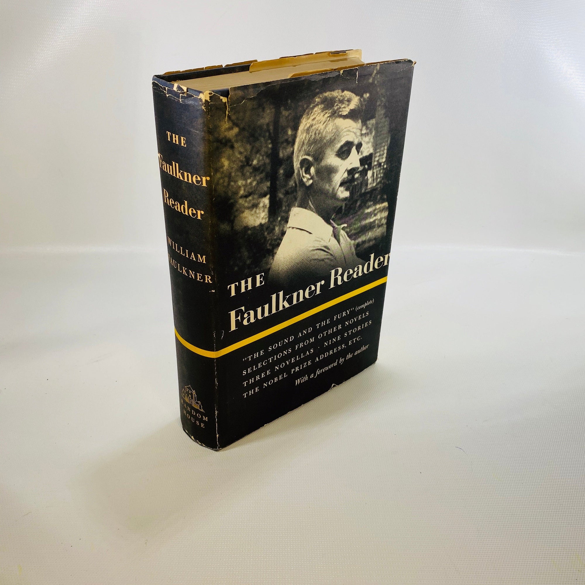 The Faulkner Reader with a forward by William Faulkner 1954 Vintage Book