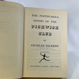 The Pickwick Papers by Charles Dickens  A Modern Library Book Random House Vintage Book