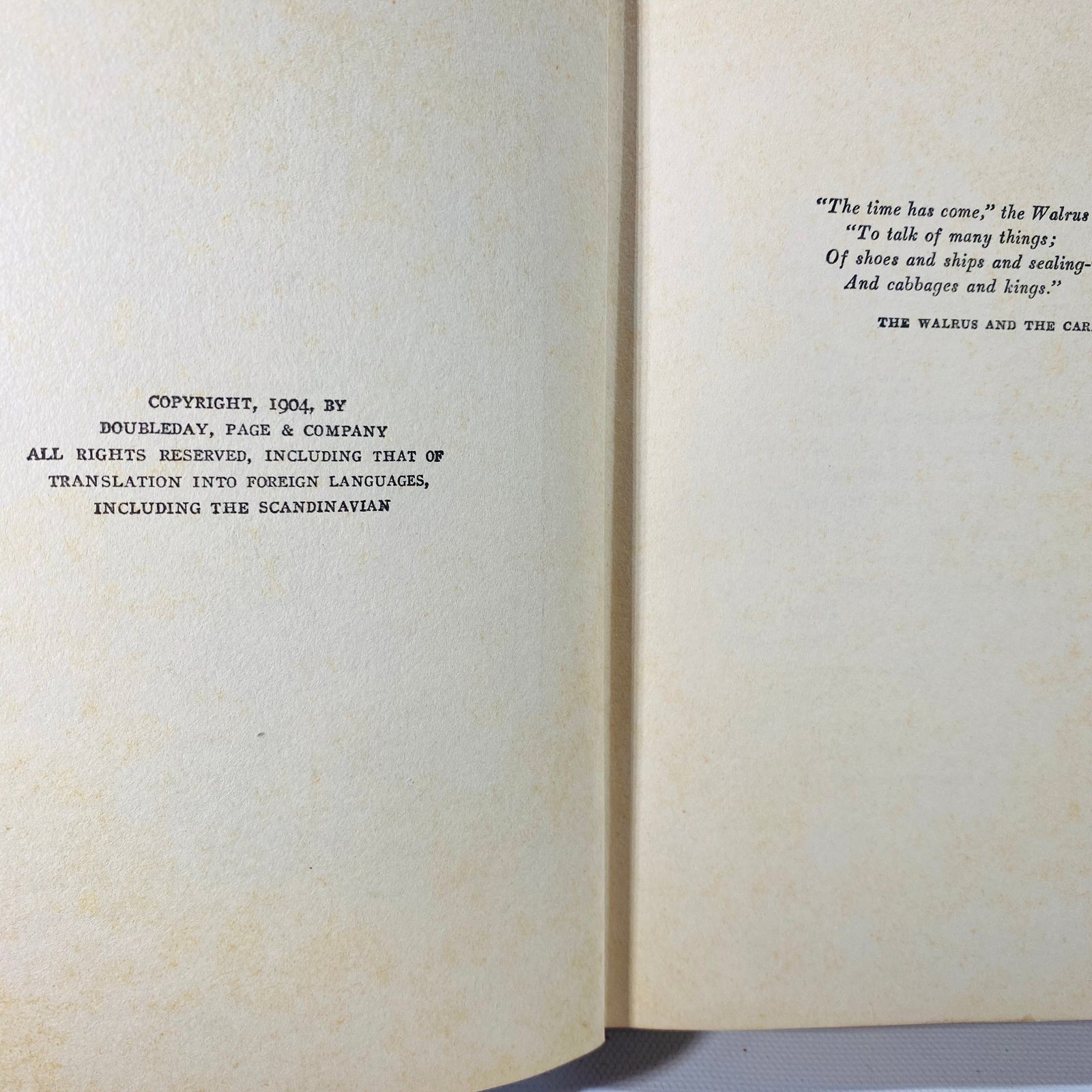 Cabbages and Kings by O'Henry 1904 Vintage Book