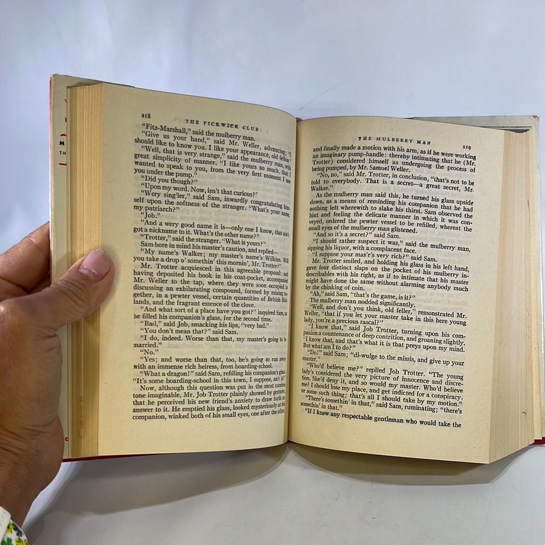 The Pickwick Papers by Charles Dickens  A Modern Library Book Random House Vintage Book