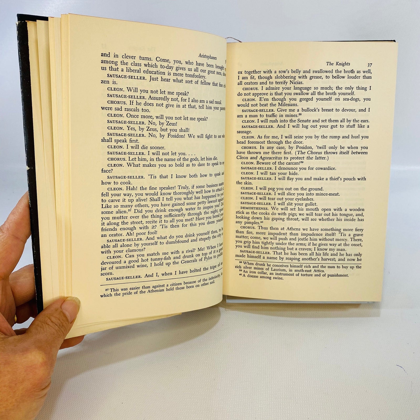 Aristophanes Five Comedies illustrated by Laszlo Matulay 1948 The Living Library Vintage Book