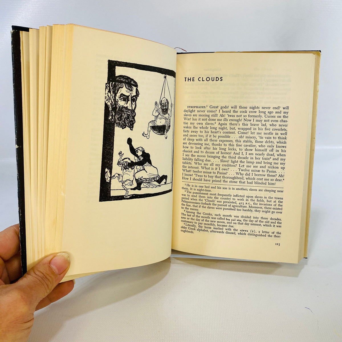 Aristophanes Five Comedies illustrated by Laszlo Matulay 1948 The Living Library Vintage Book
