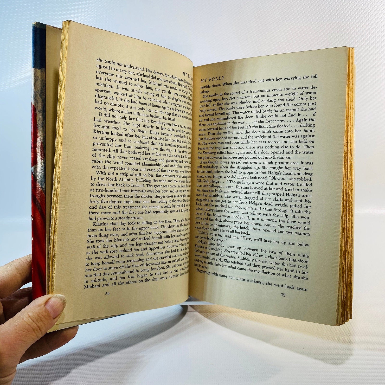 My Pride My Folly by Suzanne Butler 1953 Vintage Book
