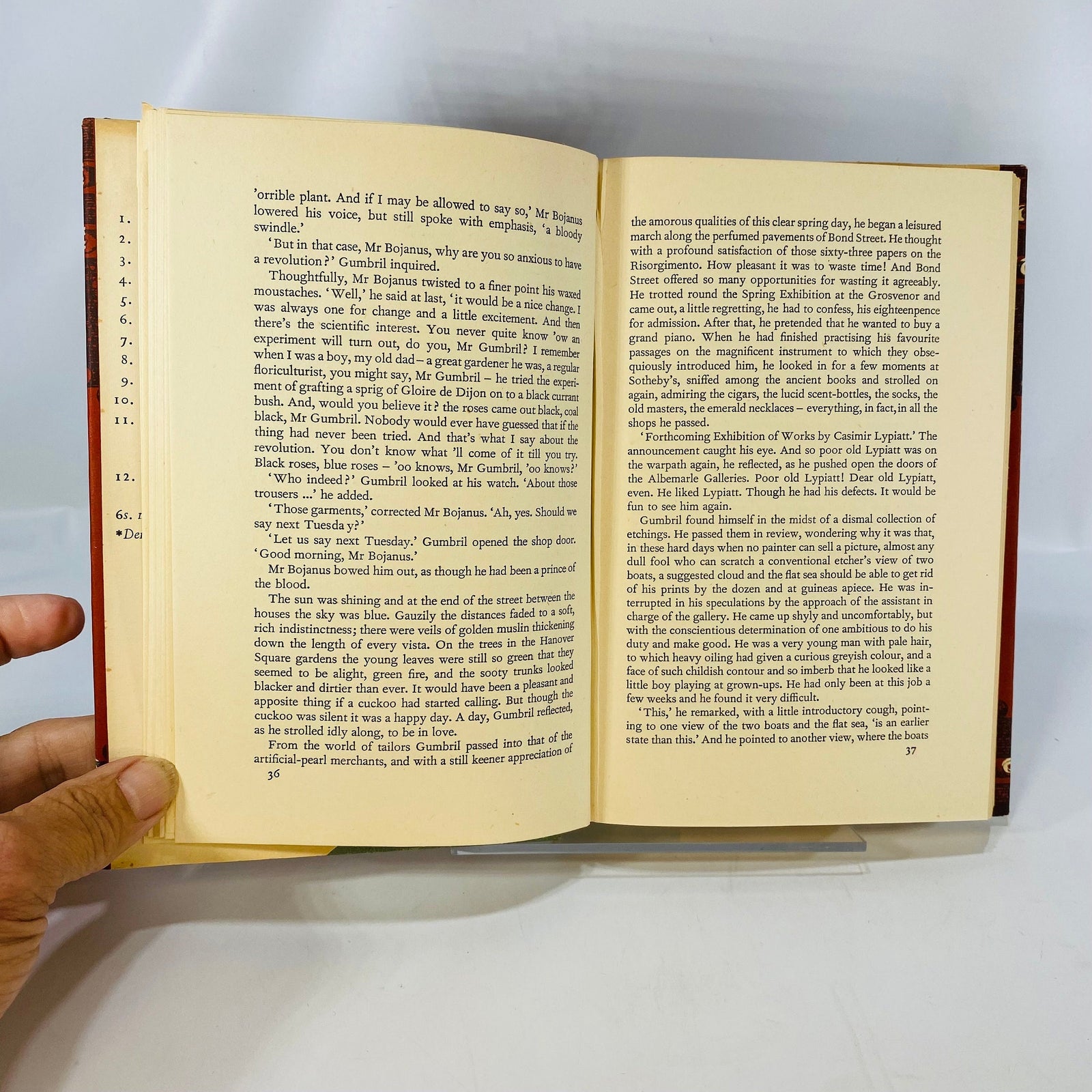 Antic Hay A Novel by Aldous Huxley 1949 Chatto & Windus Vintage Book