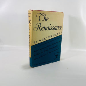 The Renaissance by Walter Pater The Modern Library No.86 Vintage Book