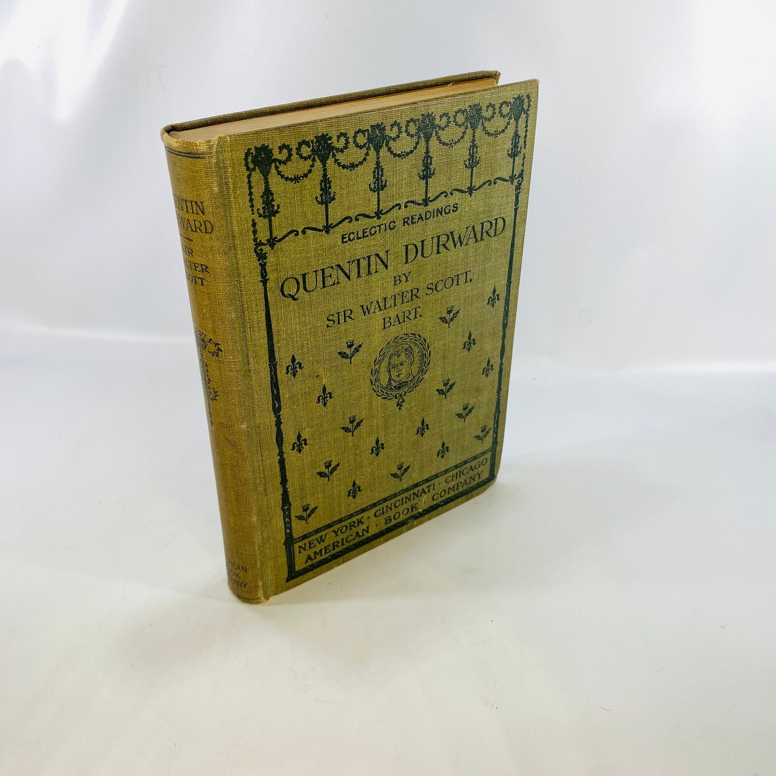 Quentin Durward by Sir Walter Scott Bart 1900 American Book Company Vintage Book