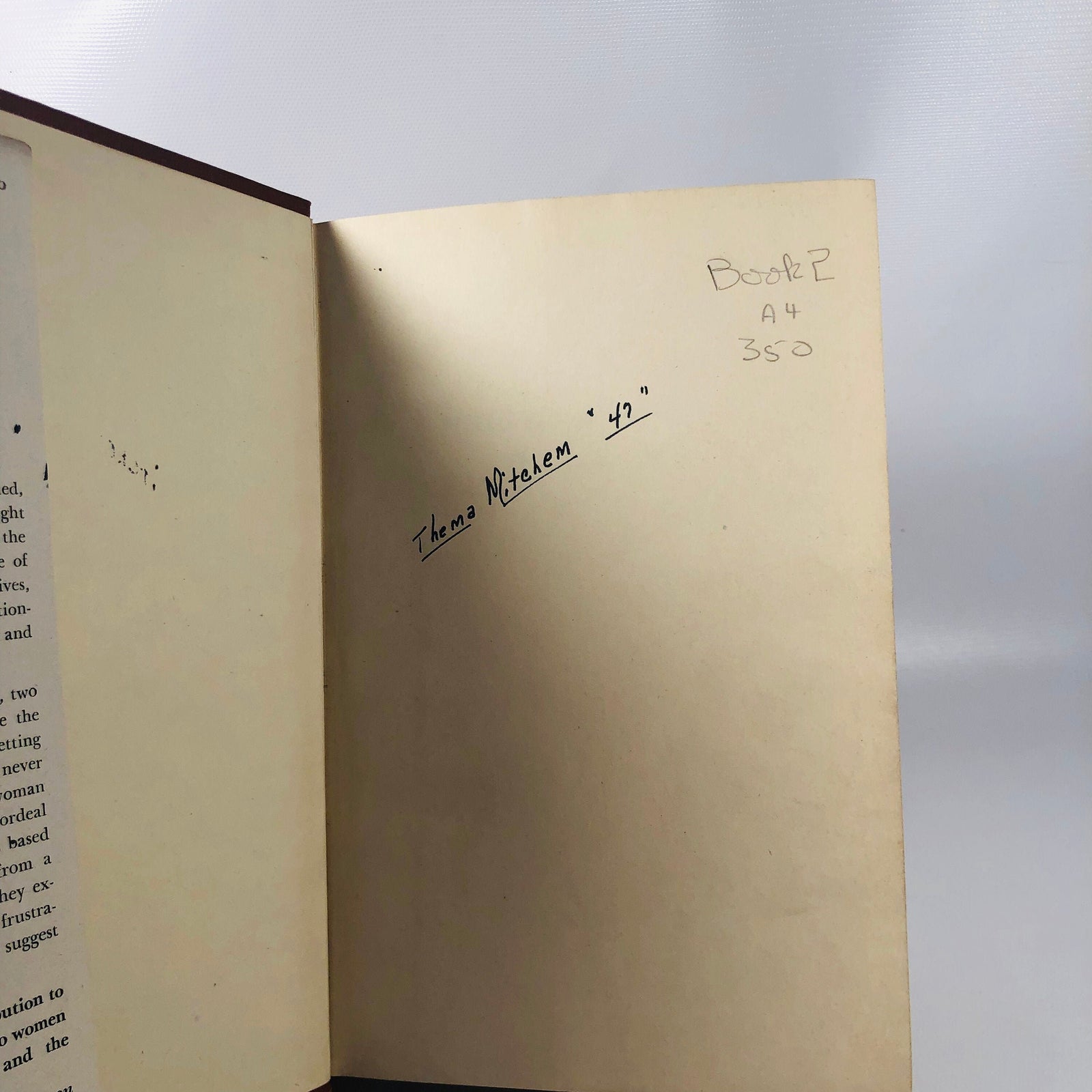 Modern Woman The Lost Sex by Ferdinand Lundberg March 1947 First Edition Fourth Printing Vintage Book