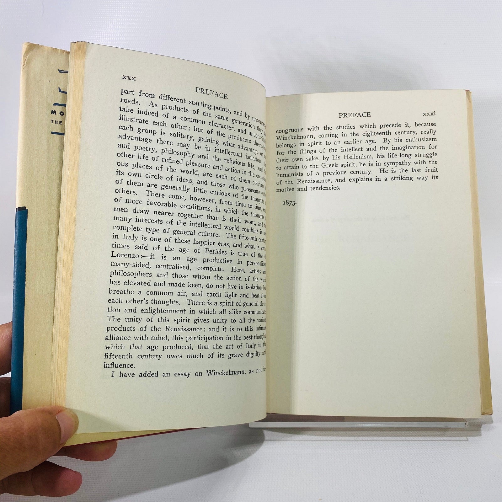 The Renaissance by Walter Pater The Modern Library No.86 Vintage Book