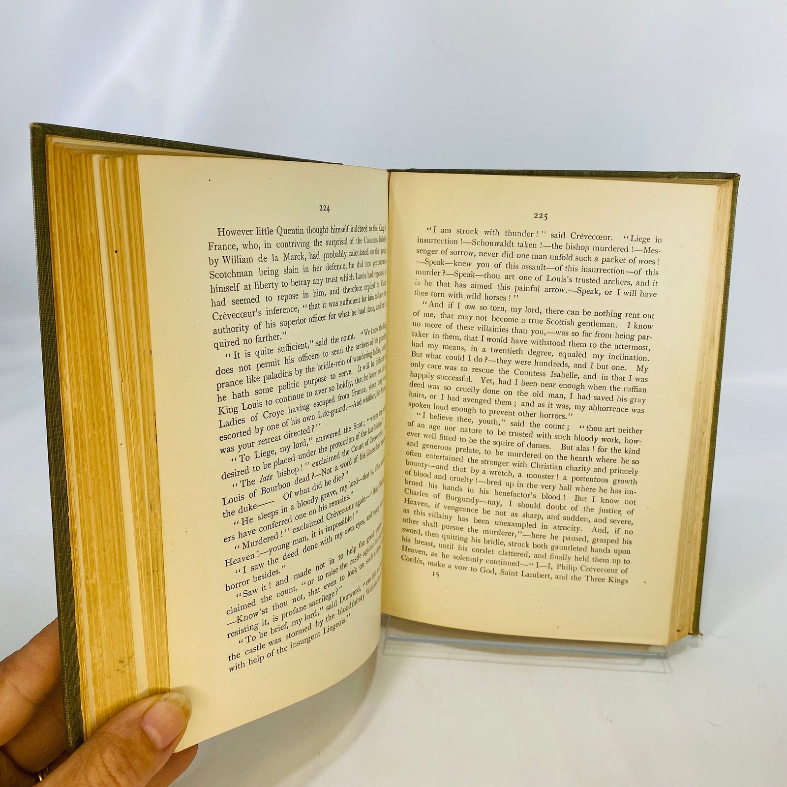 Quentin Durward by Sir Walter Scott Bart 1900 American Book Company Vintage Book