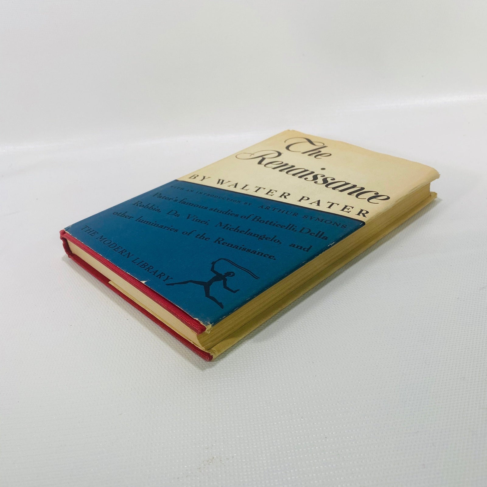 The Renaissance by Walter Pater The Modern Library No.86 Vintage Book