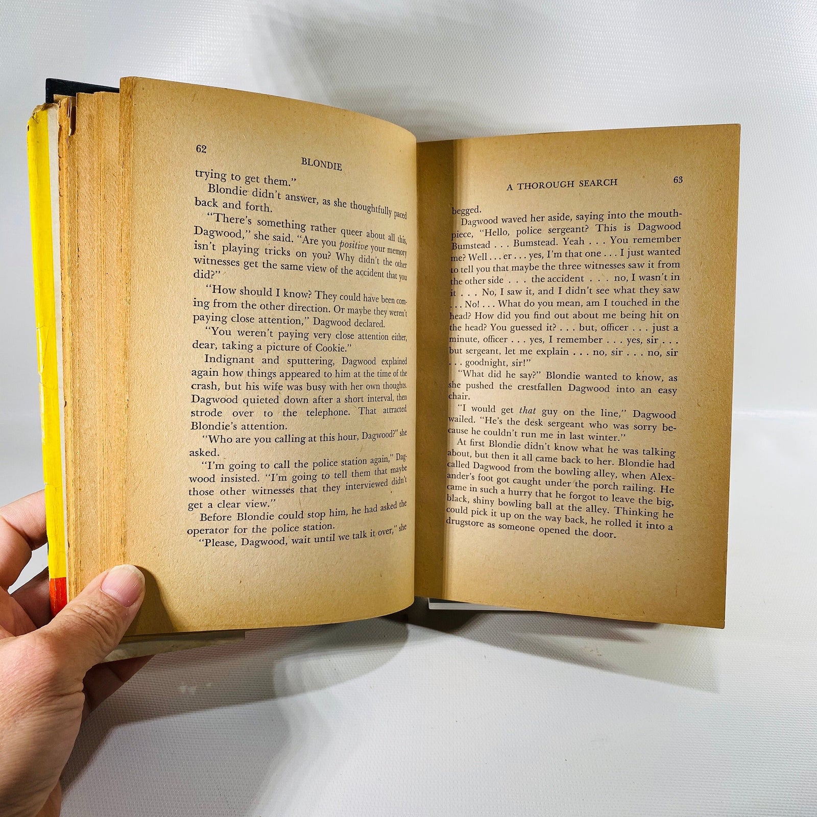 Blondie and Dagwood's Snapshot Clue by Chic Young 1943 Vintage Book