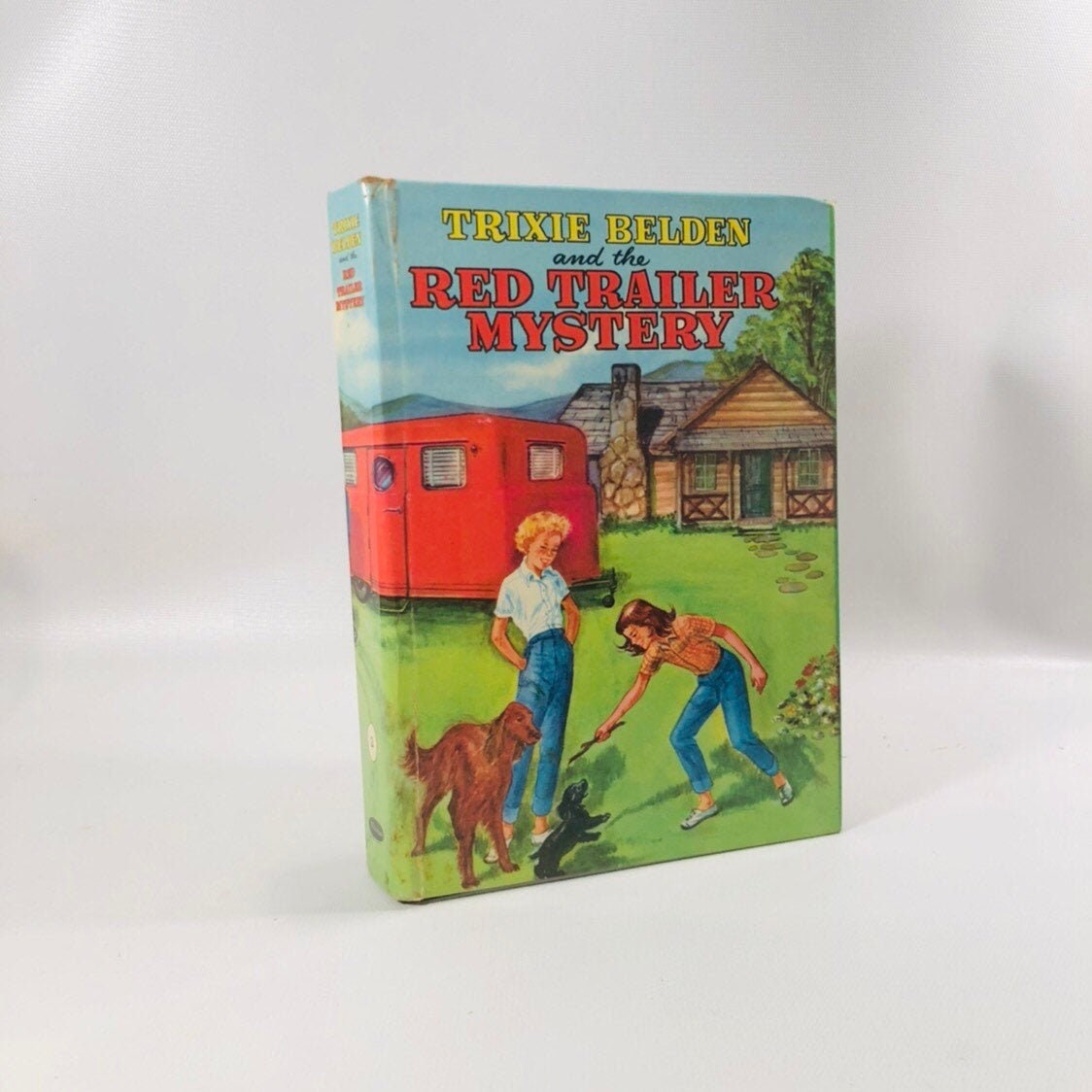 Vintage Trixie Belden and the Red Trailer Mystery by Julie Cambell 1954 Book Two in the SeriesVintage Book