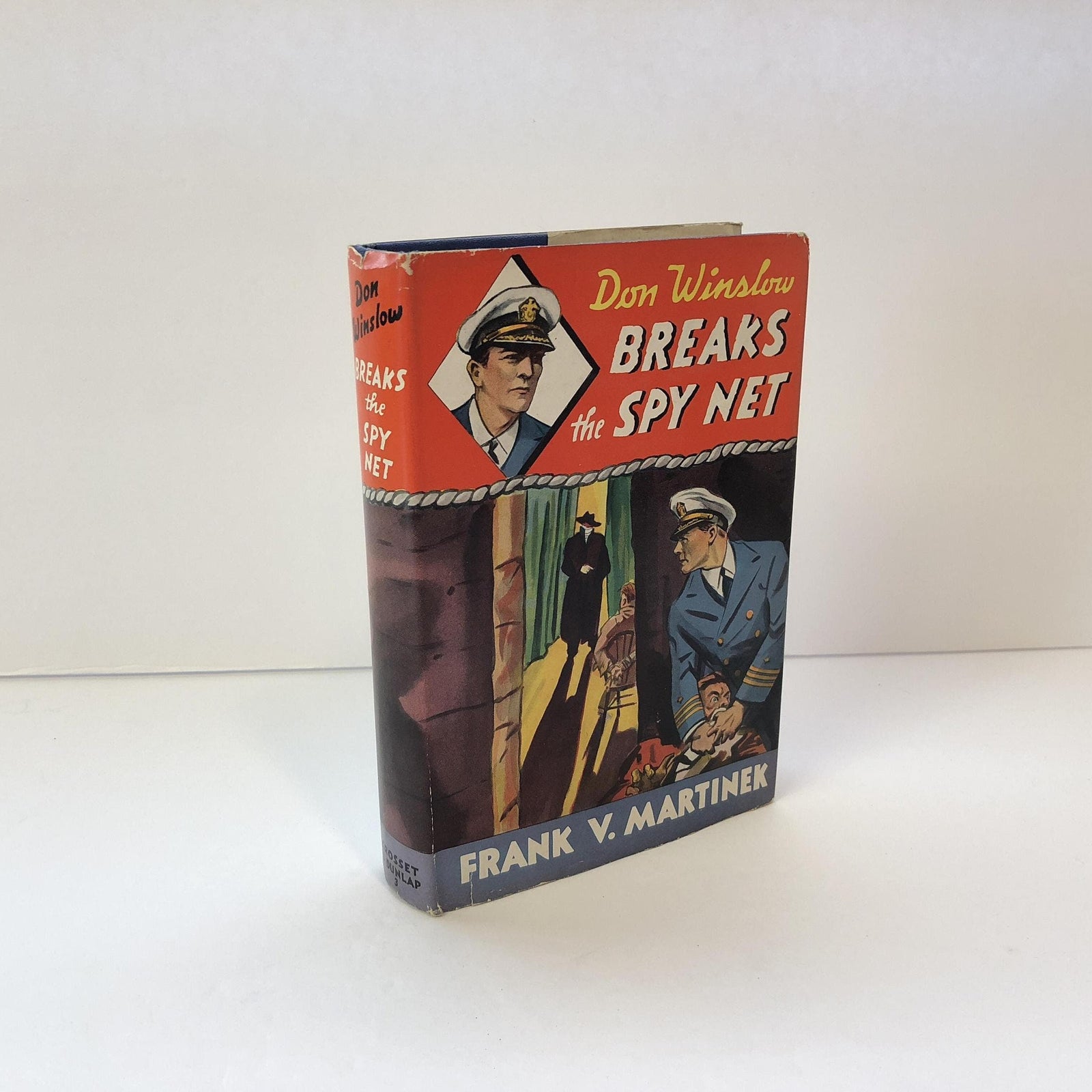 Don Winslow Breaks the Spy Net by Frank V. Martinek-1941 With Original Dust Jacket Vintage BookVintage Book