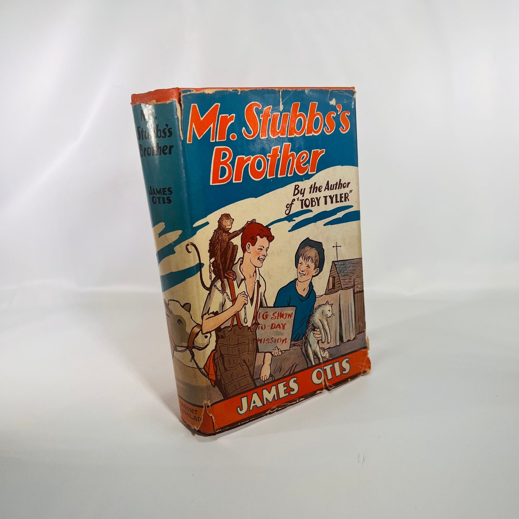 Mr. Stubbs's Brother by James Otis 1910 Grosset & Dunlap Vintage Book