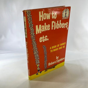 How to Make Flibbers, etc a Book of Things to Make and Do by Robert Lopshire 1964 Random House Part of the I Can Read SeriesVintage Book