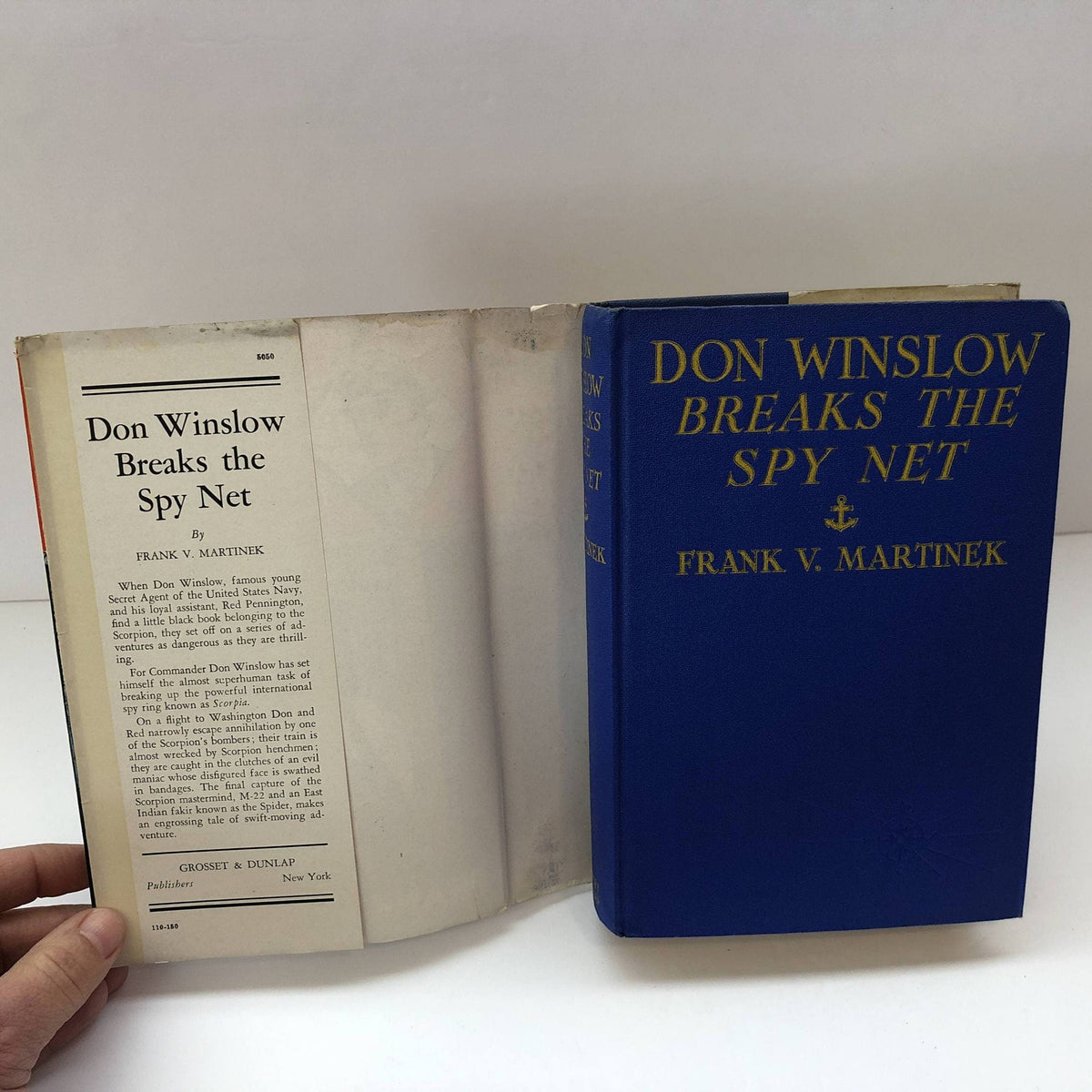 Don Winslow Breaks the Spy Net by Frank V. Martinek-1941 With Original Dust Jacket Vintage BookVintage Book