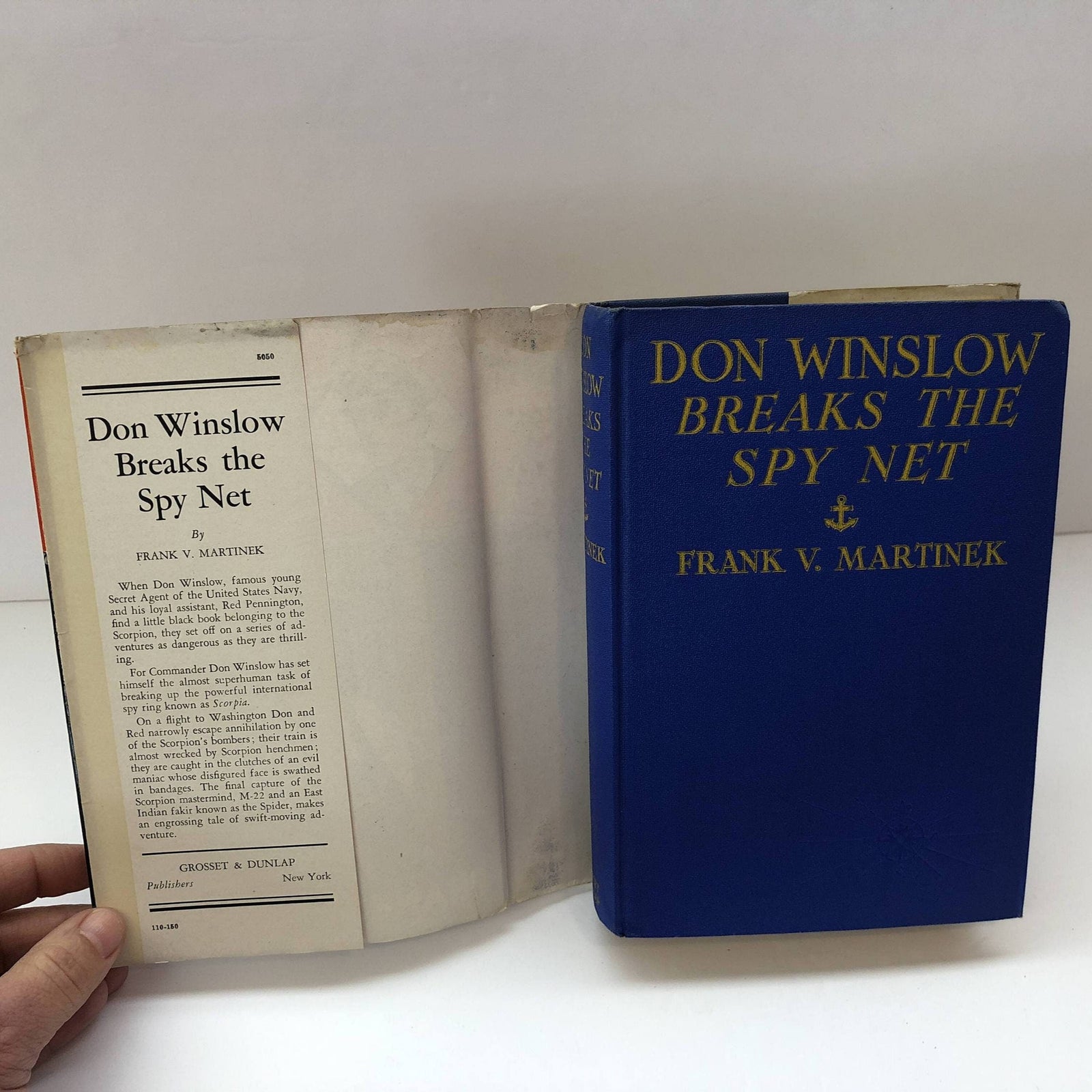 Don Winslow Breaks the Spy Net by Frank V. Martinek-1941 With Original Dust Jacket Vintage BookVintage Book