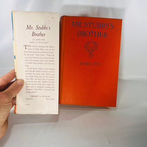 Mr. Stubbs's Brother by James Otis 1910 Grosset & Dunlap Vintage Book