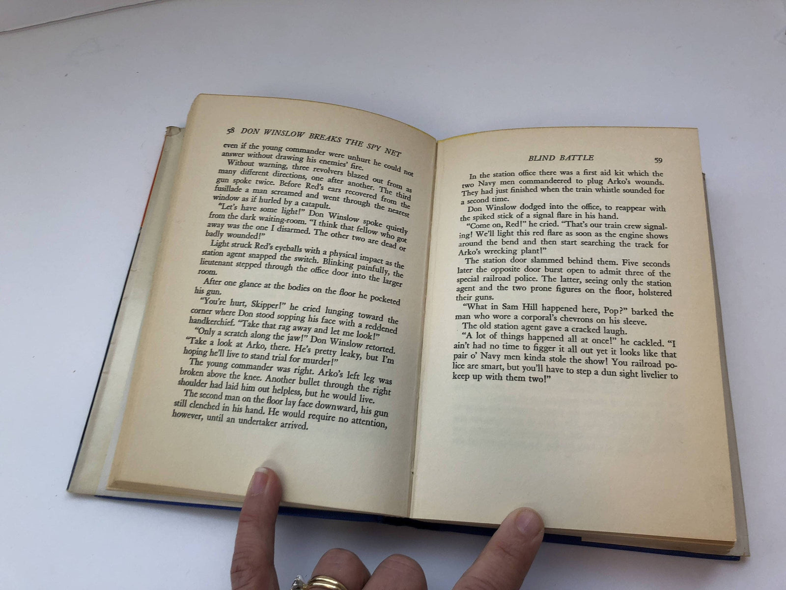 Don Winslow Breaks the Spy Net by Frank V. Martinek-1941 With Original Dust Jacket Vintage BookVintage Book