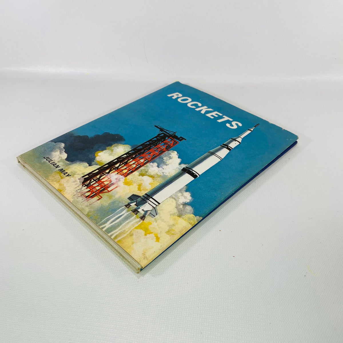 Rockets by Julian May 1967 Follett Publishing Co Vintage Book