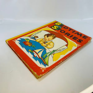 Bedtime Stories Book Illustrated  The Saalfield Publishing Company  466Vintage Book