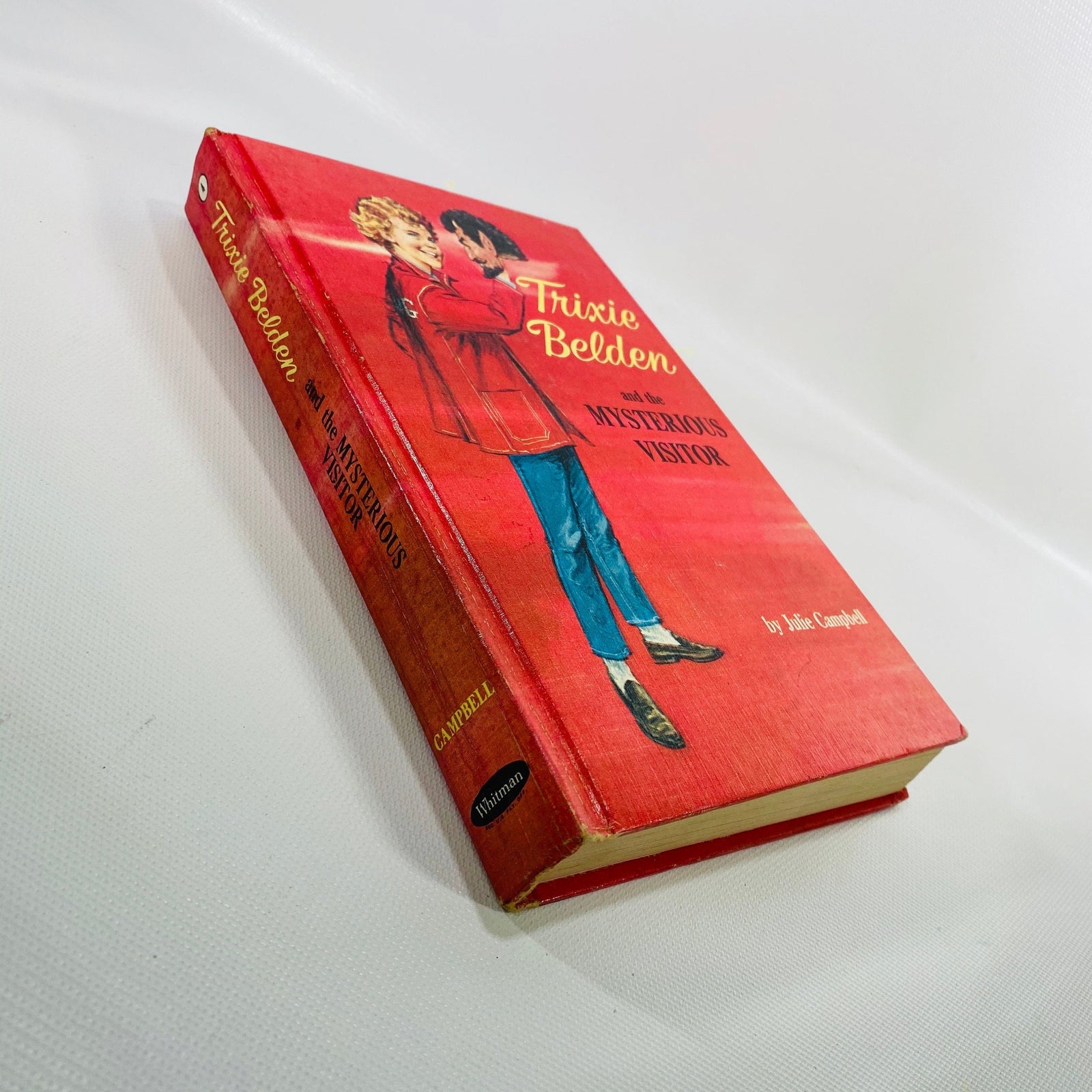 Trixie Belden and the Mysterious Visitor by Julie Cambell 1954 Vintage Book