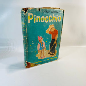 Pinocchio The Adventure of a Wooden Boy by Carlo Collodi A Rainbow Classic 1946Vintage Book