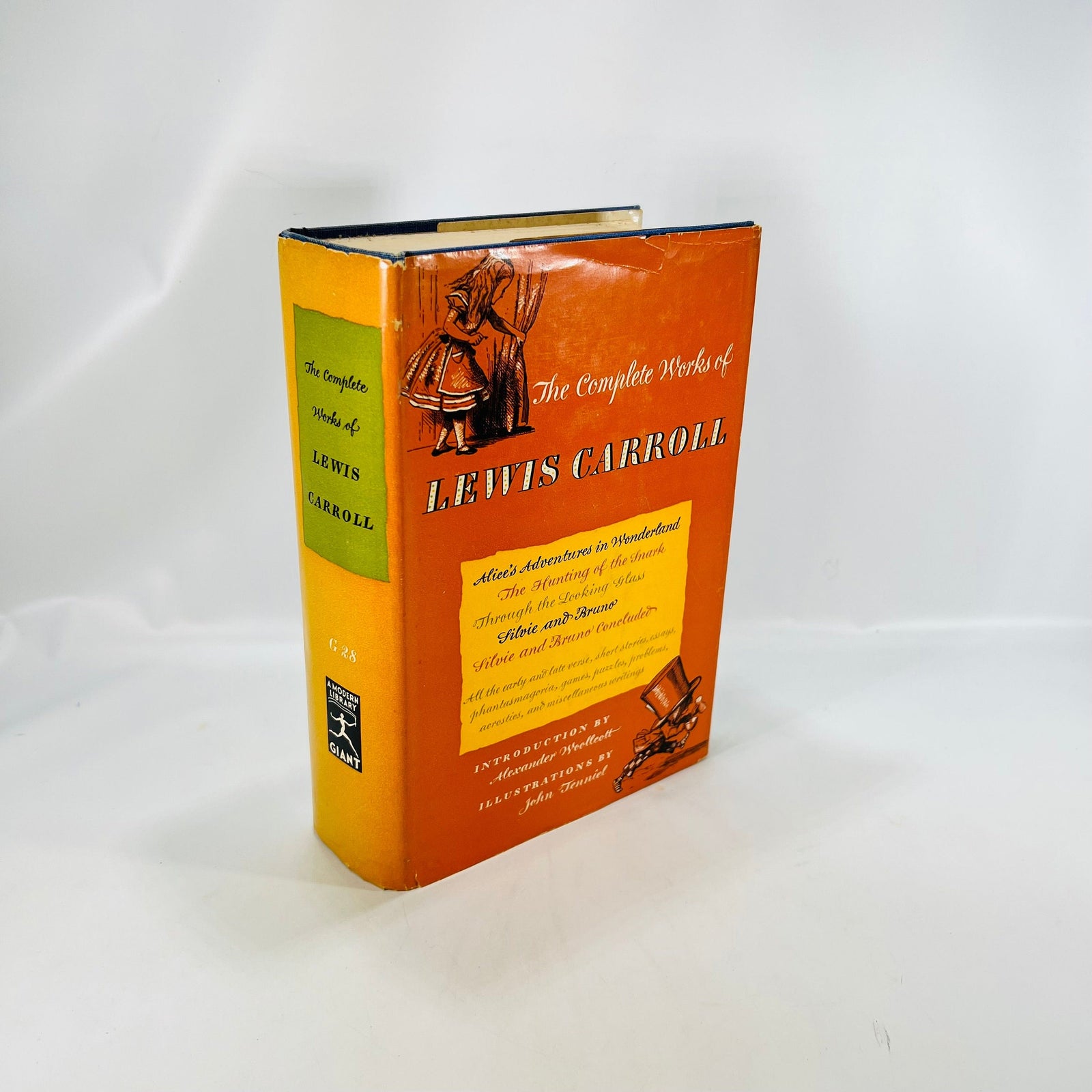 The Complete Works of Lewis Carroll G28 A Modern Library Giant Vintage Book