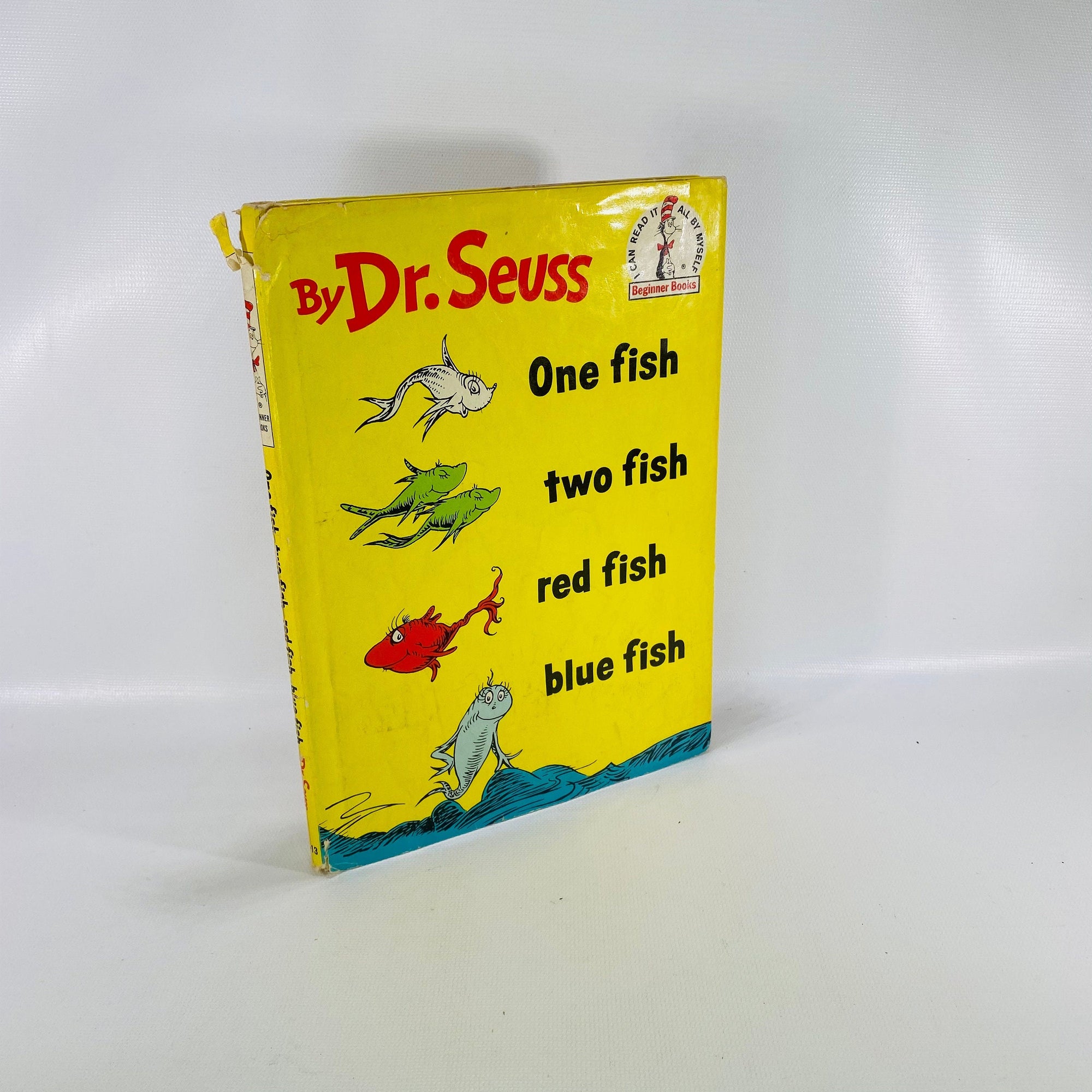 One Fish Two Fish Red Fish Blue Fish by Dr. Seuss 1960 Random HouseVintage Book