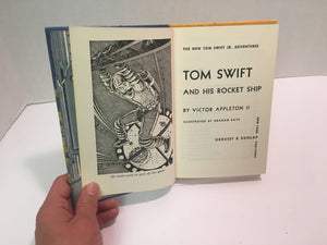 Tom Swift and His Rocket Ship, #3 by Victor Appleton 1954Vintage Book