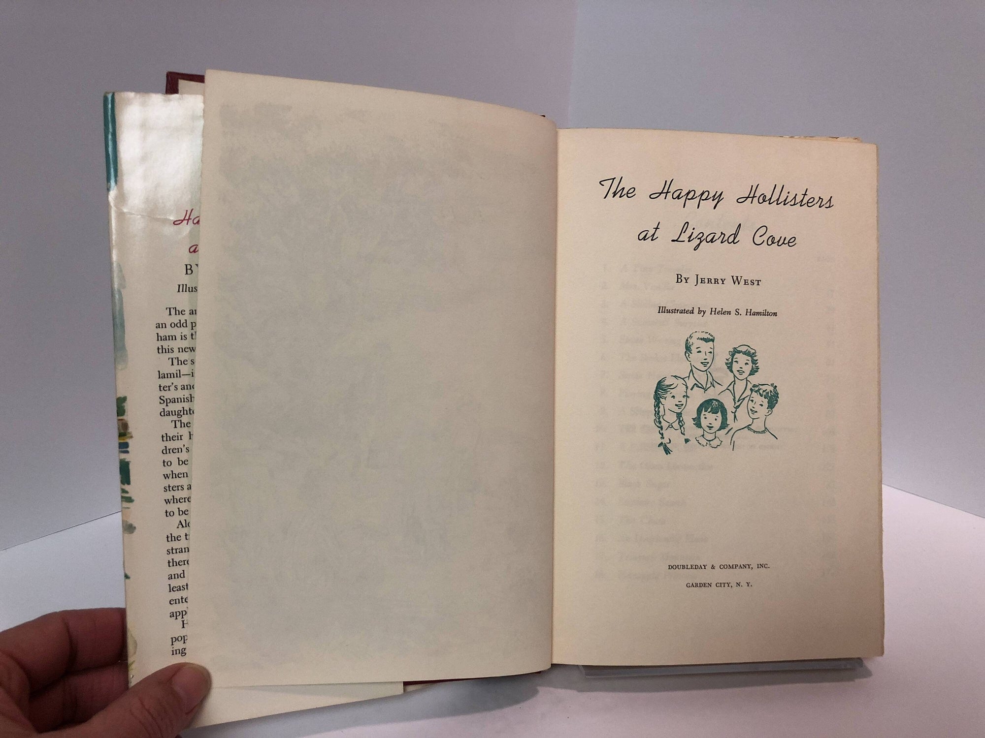 The Happy Holllisters at Lizard Cove #13 by Jerry West 1957 Vintage BookVintage Book