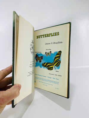 Butterflies by Jeanne Brouillette 1961 Follett Science BookVintage Book