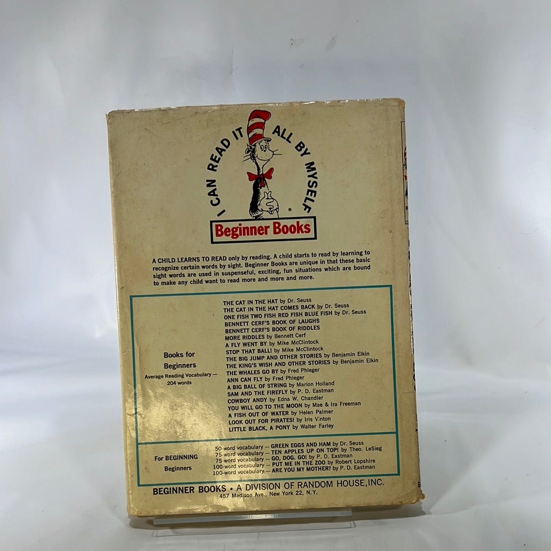 Put Me in the Zoo by Robert Lopshire 1960 Random House  Go Dog Go! by P.D. Eastman 1961 Random House Inc Dr. Seuss's Classic Beginner Book