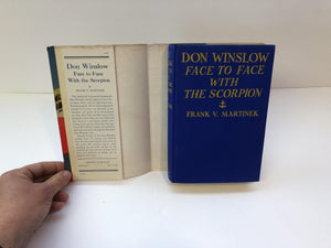 Don Winslow Series Face to Face with the Scorpion by Frank V. Martinek 1940 With Original Dust Jacket Vintage BookVintage Book