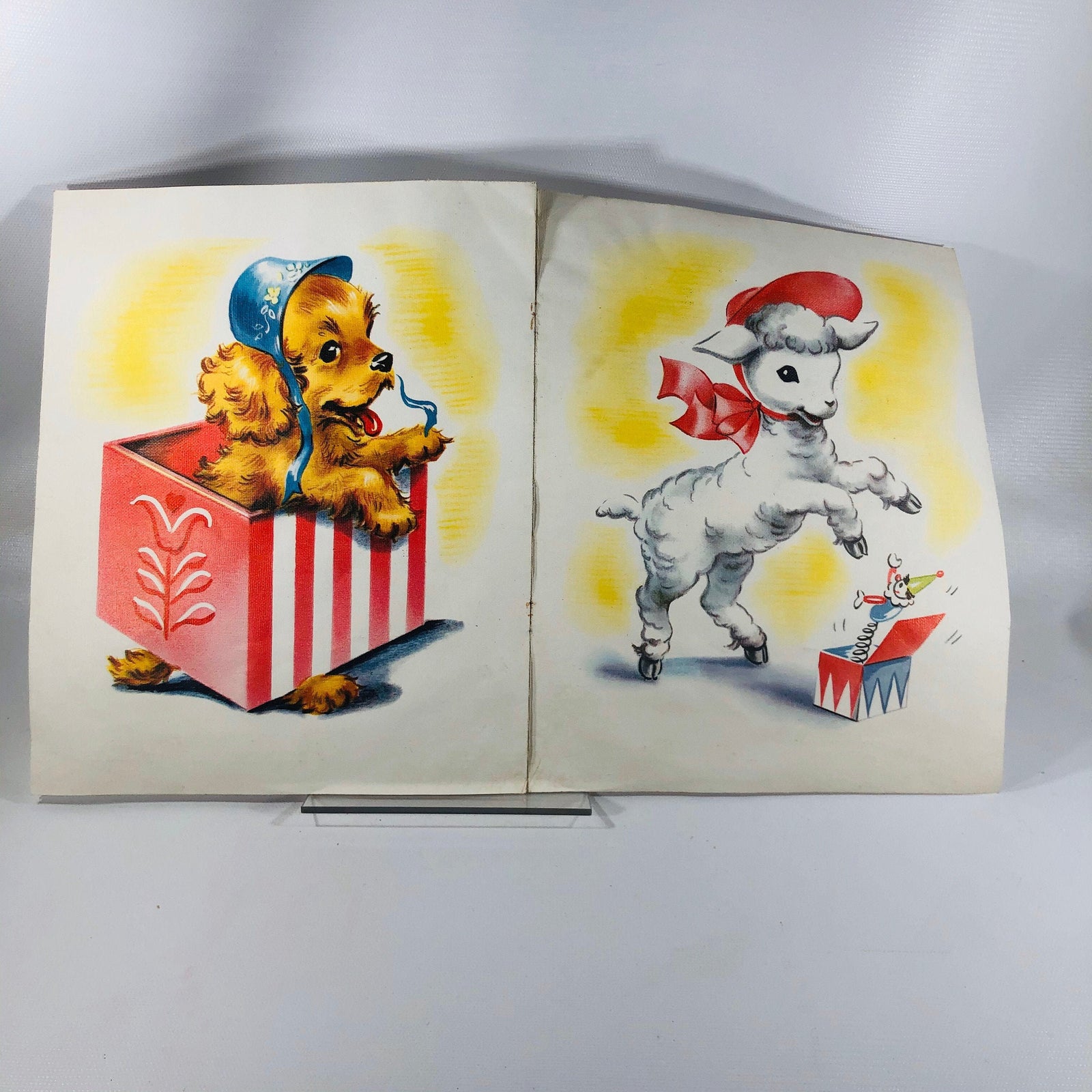 Pets  Real Cloth by Saalfield Made in the USAVintage Book