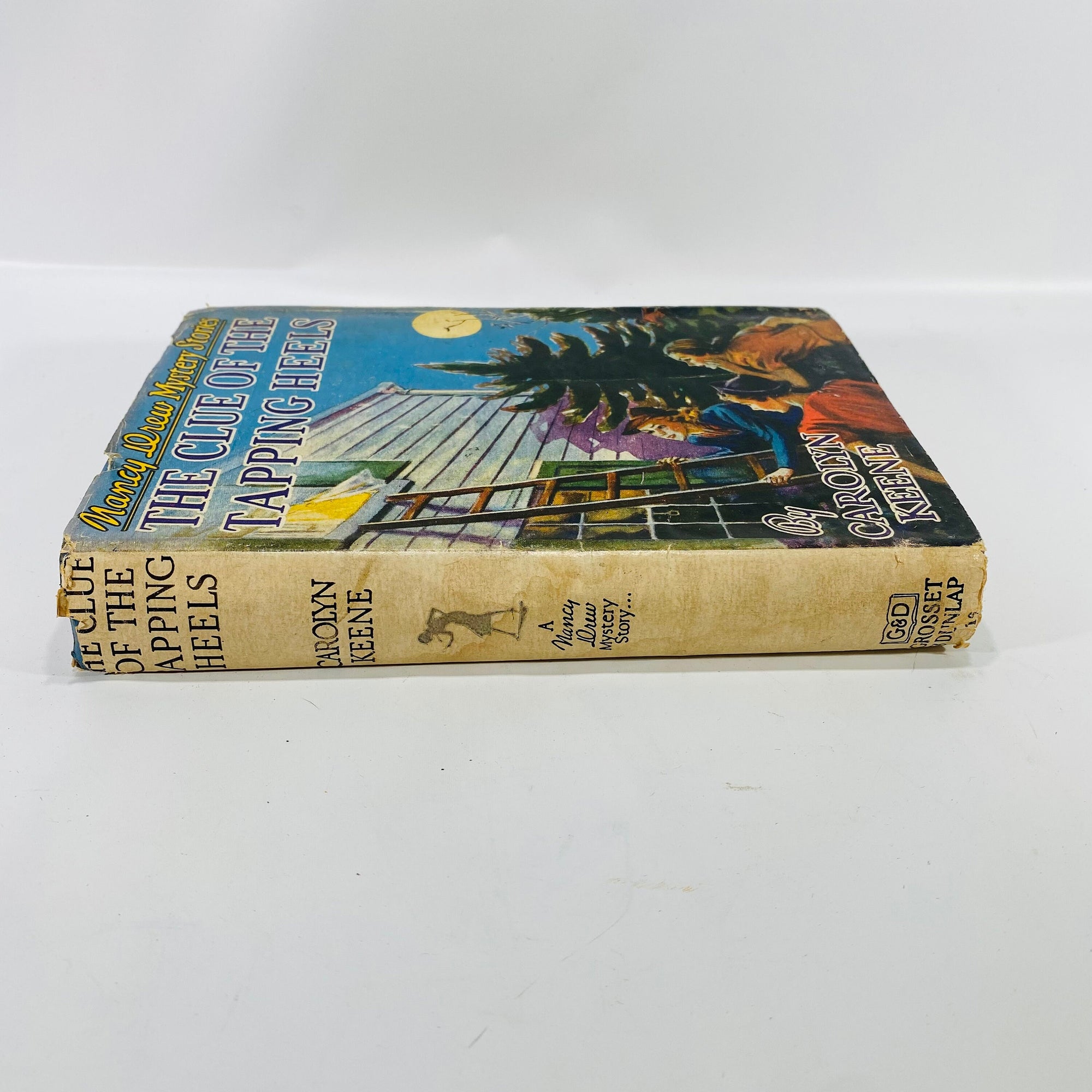 Nancy Drew Mystery Stories The Clue of the Tapping Shoes #16 by Carolyn Keene 1939 Grosset & Dunlap Inc.Vintage Book