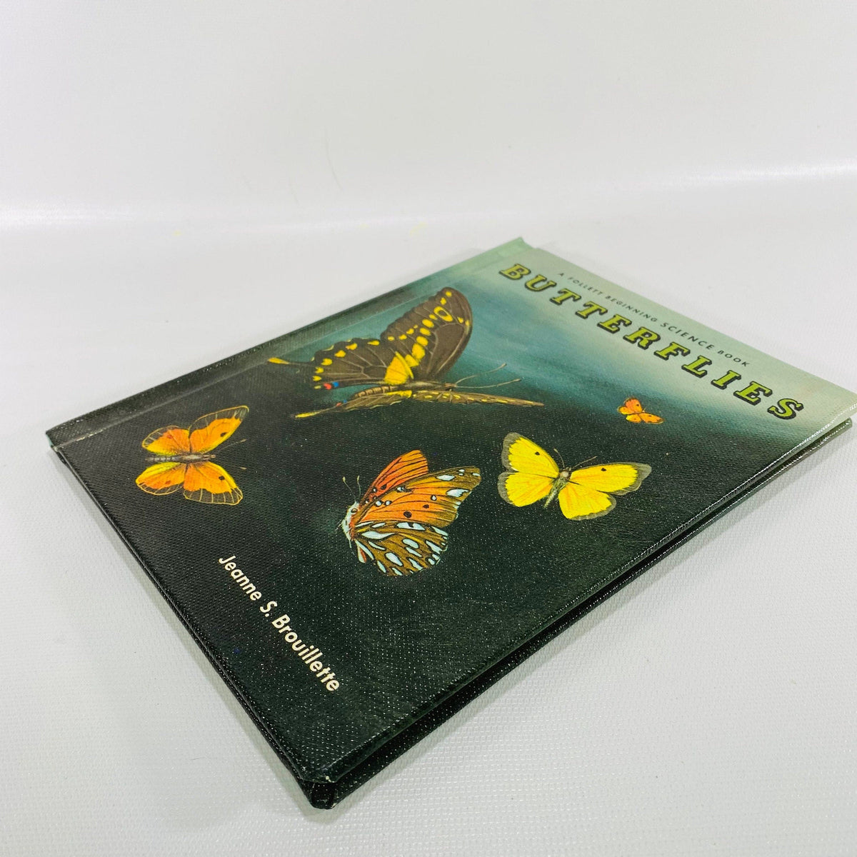 Butterflies by Jeanne Brouillette 1961 Follett Science BookVintage Book