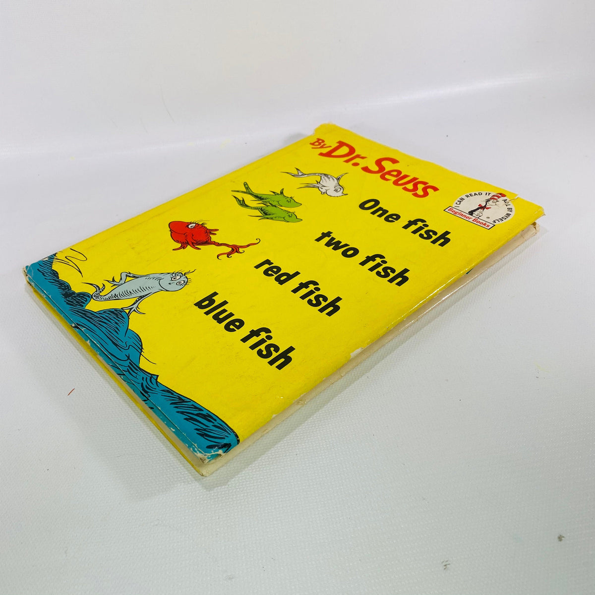 One Fish Two Fish Red Fish Blue Fish by Dr. Seuss 1960 Random HouseVintage Book