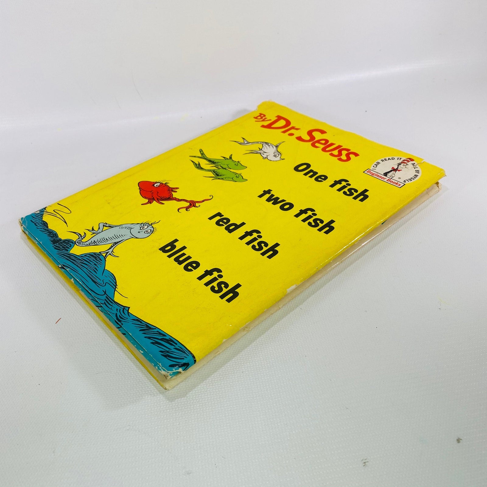 One Fish Two Fish Red Fish Blue Fish by Dr. Seuss 1960 Random HouseVintage Book