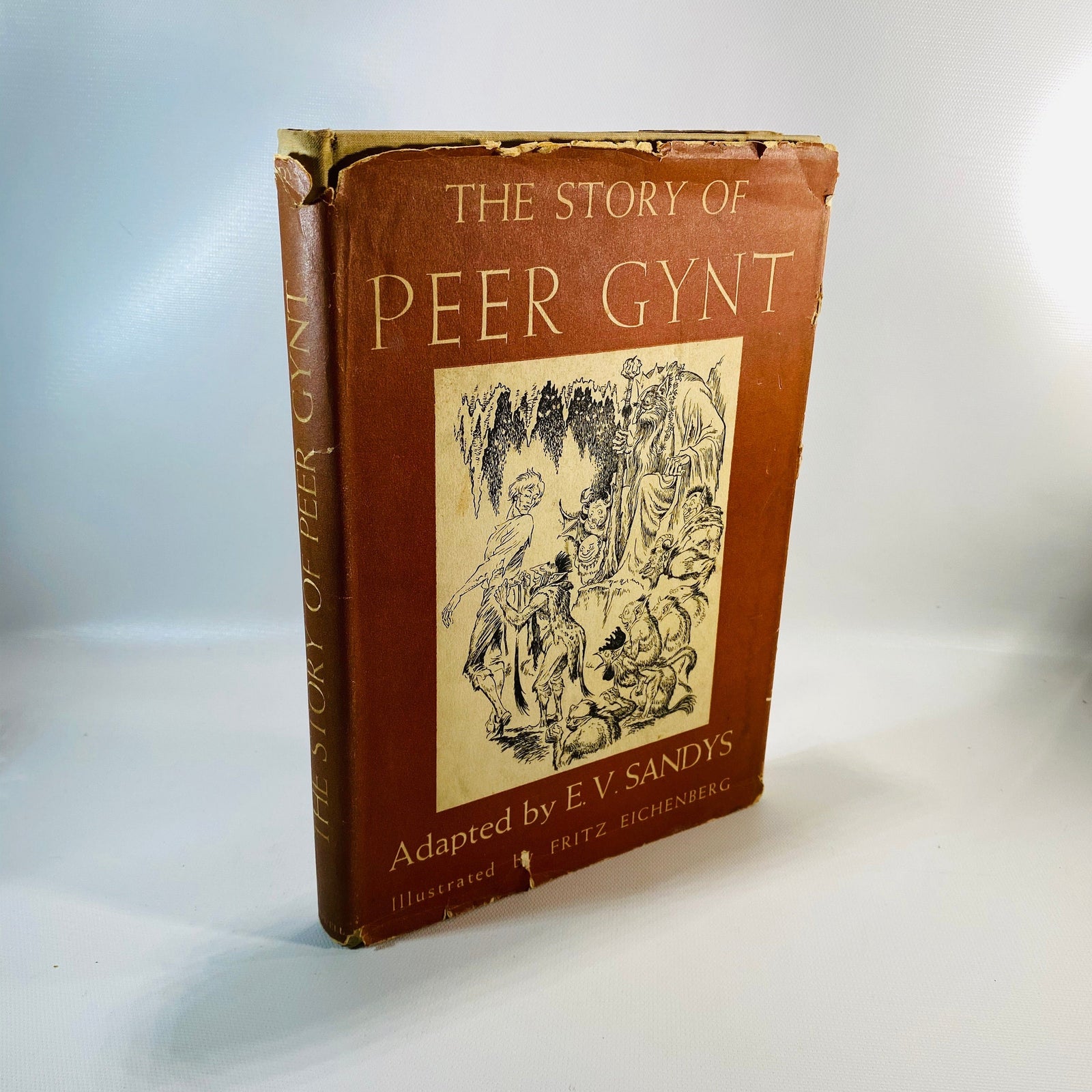 The Story of Peer Gynt adapted by E.V. Sandys 1941 Vintage Book