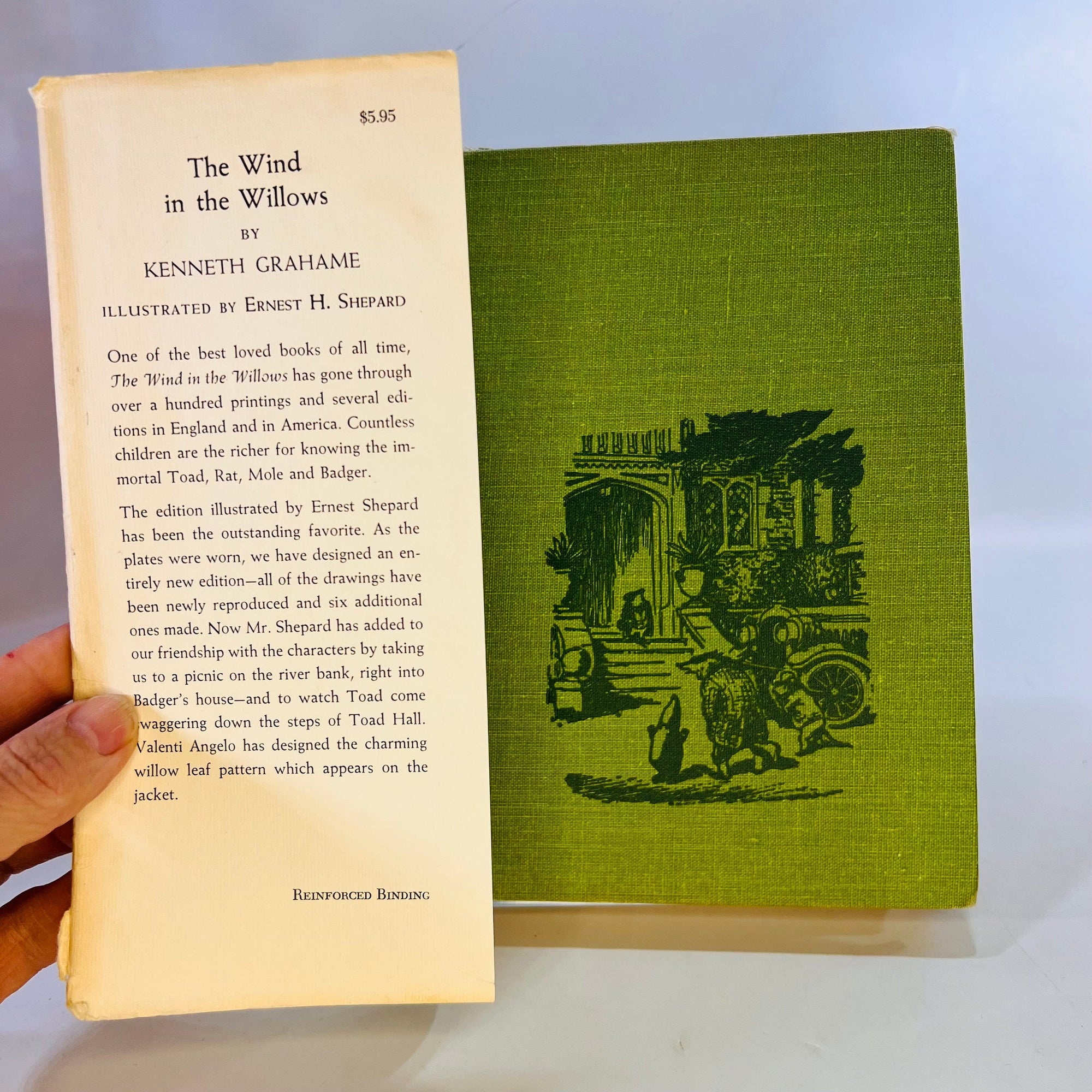 The Wind in the Willows by Kenneth Grahame 1961 Charles Scribner's Sons New YorkVintage Book