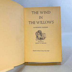 The Wind in the Willows by Kenneth Grahame 1961 Charles Scribner's Sons New YorkVintage Book