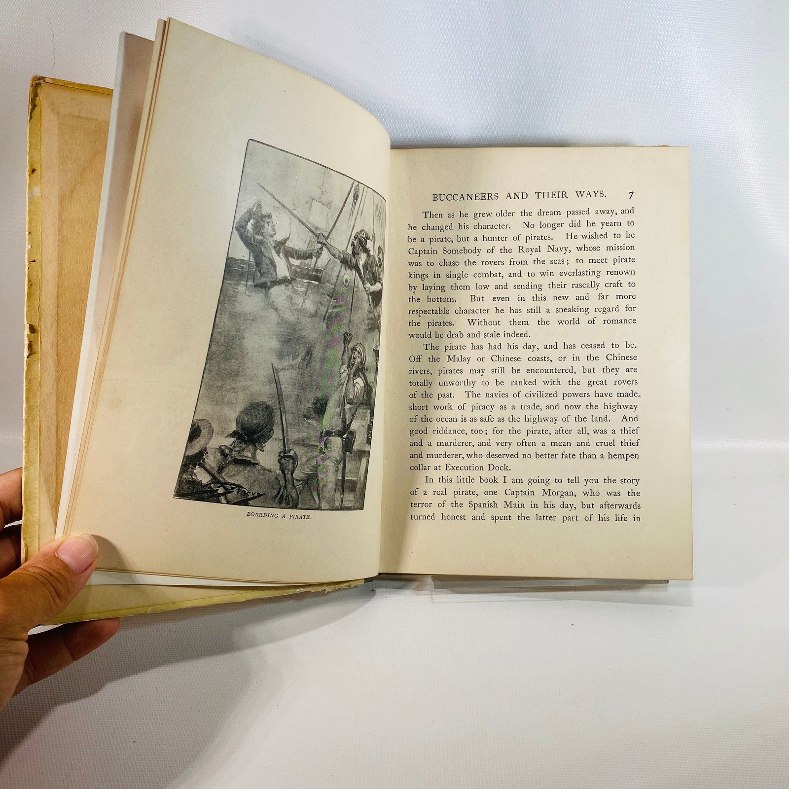 Pirates by Edward Shirley published by Thomas Nelson & Sons Vintage Book