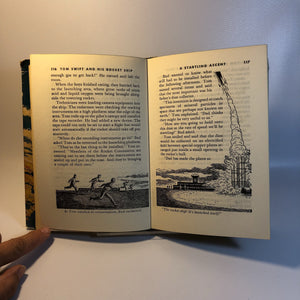 Tom Swift and His Rocket Ship by Victor Appleton  with Original Dust Jacket 1954Vintage Book
