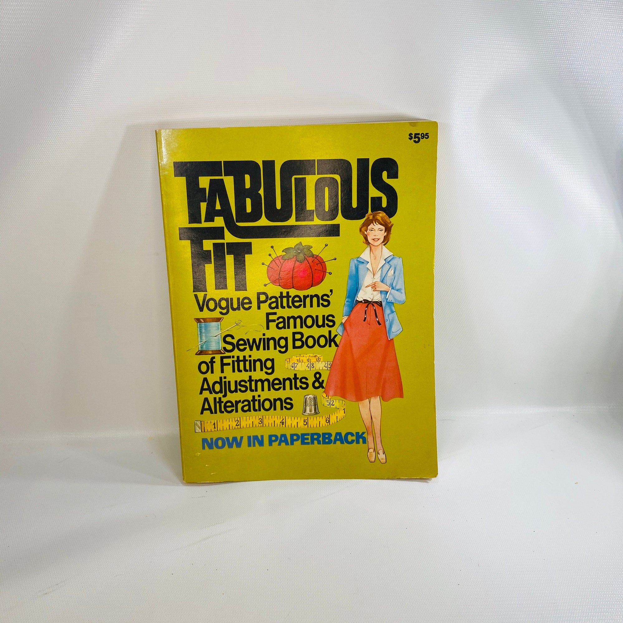 Fabulous Fit Vogue Patterns Famous Sewing Book by Patricia Perry 1977